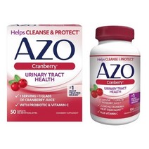 AZO 아조 크랜베리 추출물 비타민C 함유 50 100캡슐, 50캡슐