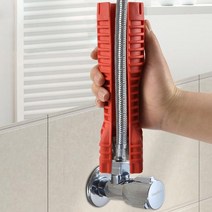 싱크대렌치 세면대 수전교체 수도꼭지 주방수리 가정용 핸드툴 씽크렌치, 1개