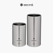 스노우피크 스테인레스 진공 보냉 캔 쿨러 500ml