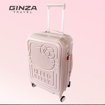 퀄리티 키티 20 인치 핑크 여행용 펜션 캠핑 예쁜 캐릭터 캐리어 기내용