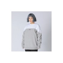 [없음] [블렌트]BLENT BLOCK CREWNECK WHITE 블렌트 스노우보드복 크루