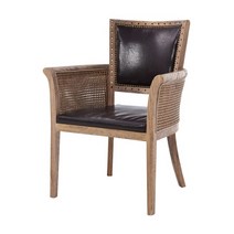 하이파 체코 원목빈티지풍 라탄암체어