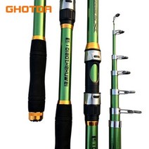 어항 물고기 거북이 열대어 자동 먹이 급여기 급여 급식기 GHOTDA-잉어 낚싯대 피더 하드 FRP 탄소섬유 2.1, 02 Green_05 3.6 m