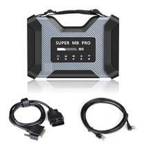 벤츠 트럭 부품 호환 Super mb pro m6 풀 패키지 무선 도구는 모두 소프트웨어 작업을 위한 원본 233, 기본 없음 소프트웨어