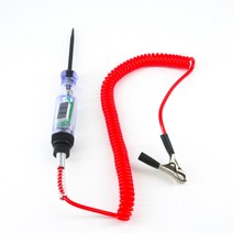 배선 테스터기 차량용 DIY 전압 테스트 자동차 검전기, 6-24v 1개