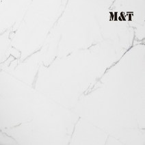 M&T SPC마루 두꺼운6.5T 아파트 거실 주방 셀프 요가실 간편시공 친환경 방수 방수 조립식 대리석 무늬 바닥재 MTS-2003 비앙코화이트