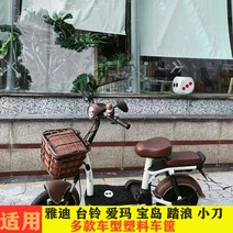 스쿠터용품 전기스쿠터 미니스쿠터 바구니 배달용 소형 전동스쿠터, 브라운ㅡ방수커버