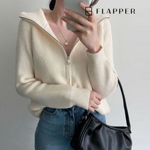 플래퍼 FLAPPER 77까지 드롭숄더니트가디건 FB3SCD015C