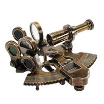 Aysha 해상 청동 육분의 고체 황동 선박 Astrolabe 항법 기기