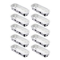 더치오븐 캠핑주물냄비 캠핑무쇠냄비 Disposable Aluminum Foil Tin Box Square Baking Color Paper, [04] C