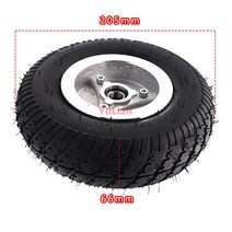 3발오토바이 전기이륜차 9 인치 2.80 / 2.50-4 타이어 허브 휠 8 공압 휠 전동 스쿠터 휠체어 트롤리에 적합