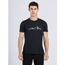 악취측정기 남자 메리노 울 T 셔츠 100% 양모 경량 습기 Wicking amp 냄새 저항 스포츠 T-셔츠 크기 S-XL 150Gsm, [01] Black, [02] M
