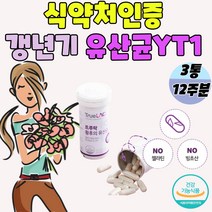 식약처인증 여성 갱년기유산균yt1 갱년기 유산균yt1 락토바실러스 아시도플러스 장건강 배변활동 프로바이오틱스 여성 유산균YT1 여성 갱년기 영양제 여성 갱년기 유산균 yt1, 28정, 3개