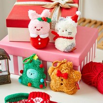 버터샵 버터패밀리 귀여운 크리스마스 키링, 스크래빗