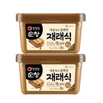 청정원 순창 재래식 생된장 1kg 2개