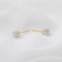 오노마 오노마 ONM 14K GF 골드필드 핀 큐빅볼 귀걸이 퓨어 (9592584)