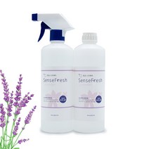 천연성분 센스후레쉬 살균 스프레이 리필 500ml 2개+분무기1개 라벤더향, 센스후레쉬 리필 500ml 2개+분무기1개