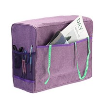 가정용 초보자용 휴대용 미니 전기 재봉틀 발 페달 커터 조명 공예 수선 보라색, Purple Cover, Purple Cover