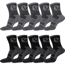 흑백마켓 발렌티노크리스티 스포츠 파일 겨울 발가락양말 반파일 중목 10컬레