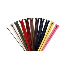 퀼트패키지 YKK 청동지퍼 고리형 50cm 색상 10개, 연밤