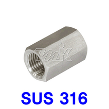 스텐유압육각소켓(SUS316) 3/8x3/8, 단품