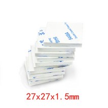 에바폼 EVA폼 압축스펀지 스티로폼 폼보드제작 스치로폼 폼 양면 접착 테이프 eva 스티커 설치 고정 패드 가정자동차사무실 액세서리, 26.white 27x27mm - 20pcs - 15m