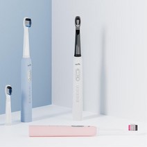 음파 전동칫솔 진동 치아관리 교정 입냄새 상쾌 구강세정기 구석구석 이물질, 핑크