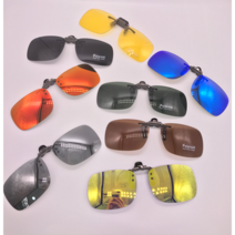 편광 미러 클립선글라스 안경선글라스 시져클립