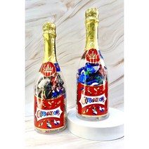초콜릿선물세트 샴페인플라스틱병 312g CHOCOLATE SET CHAMPAGNE PLASTIC BOTTLE 312g, 1개