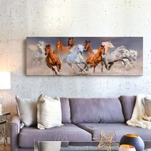 출세운 팔마도 칠마도 행운을부르는 말그림 사장님 회장님 캔버스 액자, 30.십마도