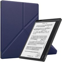 Gylint Kobo Elipsa 2E (2023 출시) 종이접기 케이스 가장 얇고 가벼운 가죽 스마트 커버 26.2cm(10.3인치) eReader용 자동 웨이크 슬립 기능 포함, Navy Blue