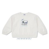 이랜드 [폴햄키즈]폴햄키즈 여아 더블니트 스누피 맨투맨_PKD1TR2210IV_신구로점