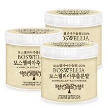 푸른들판 인도산 보스웰리아 추출 분말 가루 추출물 100% BOSWELLIA, 170g, 3통