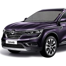 삼성 QM6 전용 맞춤 성에방지커버 자동차 앞유리커버 겨울 김서림 눈 성에방지덮개, 03_QM6_맞춤 성에방지커버_블박형, RC-011