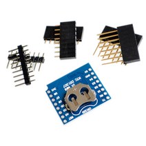 Real Time Clock Data Log Logger Shield for Micro SD WeMos WIFI D1 Mini Board +RTC DS1 [A00018435], 01-상품선택-18435