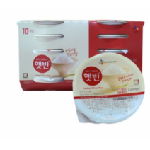 CJ 햇반 실속 200g 10개, 1팩