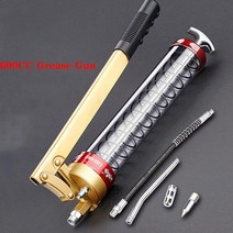 자동 구리스 주입기 건 카트리지 신제품 고압 투명 600CC 그리스 건 휴대용 윤활기 모든 종류의 자동차 및, 01 A
