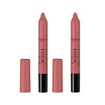 부르조아 벨벳 펜슬 누디풀 03 립펜슬 3호 2개 Bourjois Velvet the Pencil