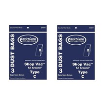 EnviroCare ShopVac Type C #9066900 습식 및 건식 진공 백 샵 진공청소기, 2