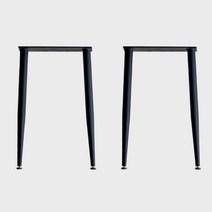 DIY 가구리폼 식탁용 블랙스틸 사선 다리 깔끔한소파 기능성소파 원목쇼파 거실소파 인테리어소파 거실쇼파, 블랙