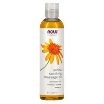 NOW Foods Solutions Arnica Soothing Massage Oil 8 fl oz (237 ml)