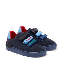Marc Jacobs Kids 프린트 레더 스니커즈