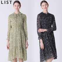 [리스트(LIST)] 스프링 플로럴 롱원피스 (택가격 228000원)