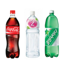 칠성사이다1+코카콜라1+이프로1 1.5L 총3개