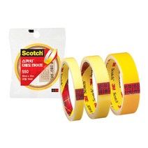 [코리아스퀘어] 3M 스카치 다용도테이프 리필 550 3인치 12mmx20m