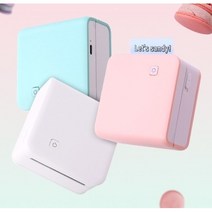 라벨터치 샌디마로 네임스티커 라벨프린터 무선 휴대용 흑백 포토프린터, 샌디마로 민트, 1개
