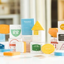 빈티지 라벨 스탬프 10종, 2. 134 (WS-66)