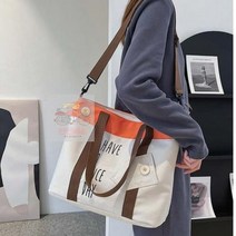 포미포유 화사한 봄신상 숄더백 쇼퍼백 캔버스 여성 데일리백