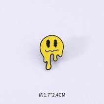 뱃지 남성용 장식 프렌치 솔리드 심플한 벳지 정장 수트 아우터 양복 스마일 브로치