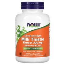 나우푸드 밀크씨슬 추출물 300mg 200가지 채소 캡슐, 200 정